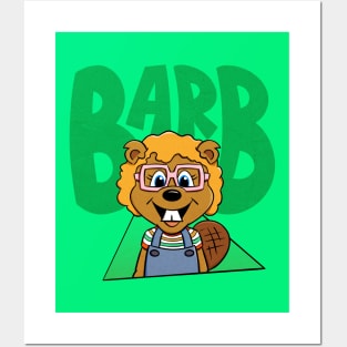 Barb The Beaver Posters and Art